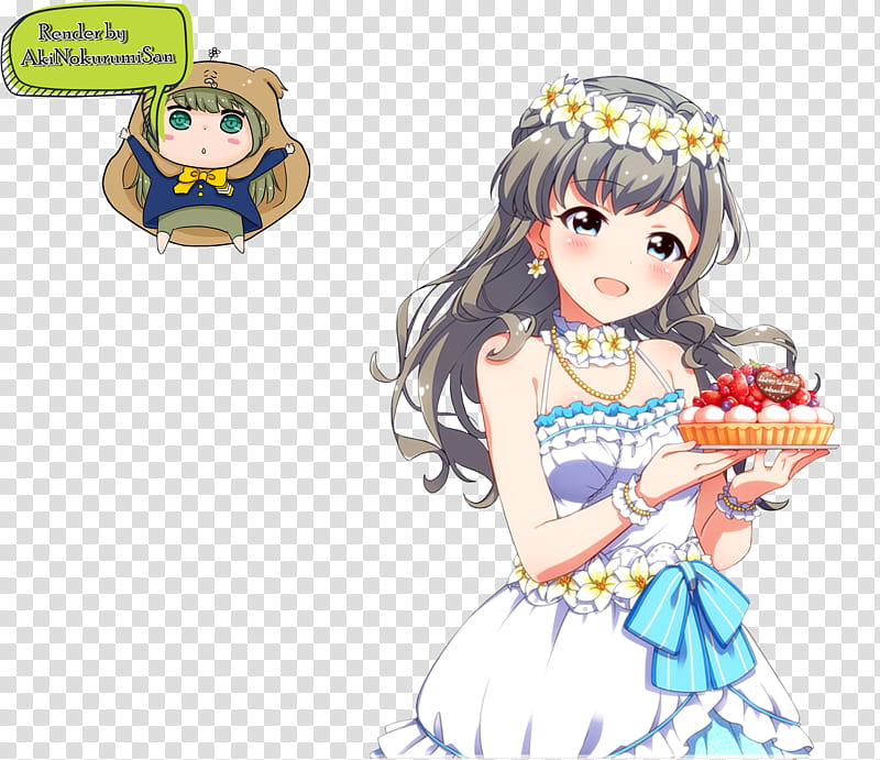 Haruka birthday render transparent background PNG clipart