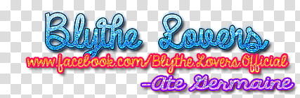 Blythe Lovers Official New Logo Ate Germaine transparent background PNG clipart