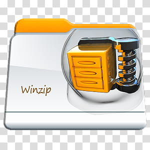Program Files Folders Icon Pac, Winzip Folder, Winzip folder icon transparent background PNG clipart