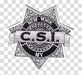 Forensics Tv Shows Brushs, New York CSI patch transparent background PNG clipart