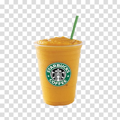 Starbucks Coffee fuzzy peach tea transparent background PNG clipart