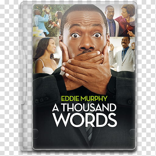 Movie Icon Mega , A Thousand Words, A Thousand Words movie cover transparent background PNG clipart