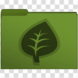 Pokemon TCG Set Computer Folder Icons, Grass-Type, green leaf file folder transparent background PNG clipart