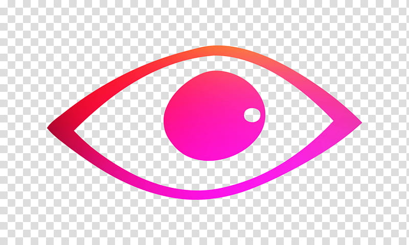 Eye Symbol, Logo, Smile, Pink, Circle, Magenta, Oval transparent background PNG clipart