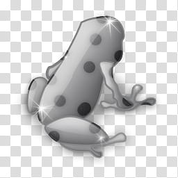 Release Shining Z , gray and black polka-dot frog illustration transparent background PNG clipart