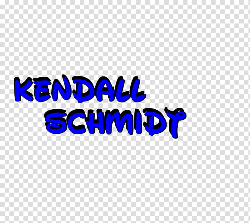 Texto Kendall Schmidt transparent background PNG clipart