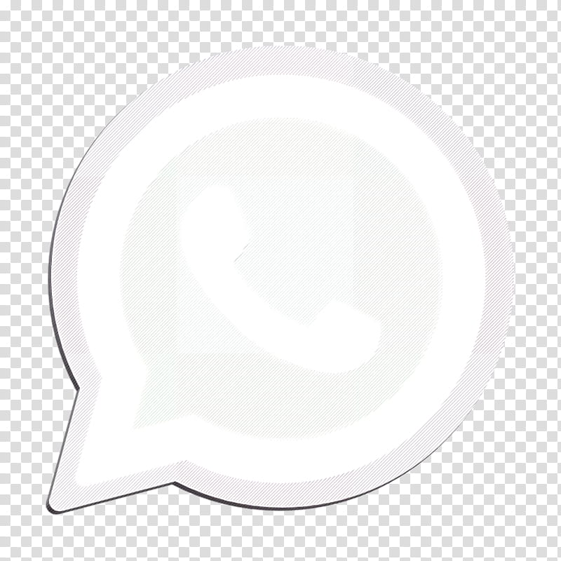 Social Media icon Whatsapp icon, Dishware, White, Plate, Tableware, Circle, Platter, Porcelain transparent background PNG clipart