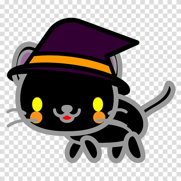 Witch, Character, Animal, Cartoon, Witch Hat, Cauldron, Headgear, Smile transparent background PNG clipart