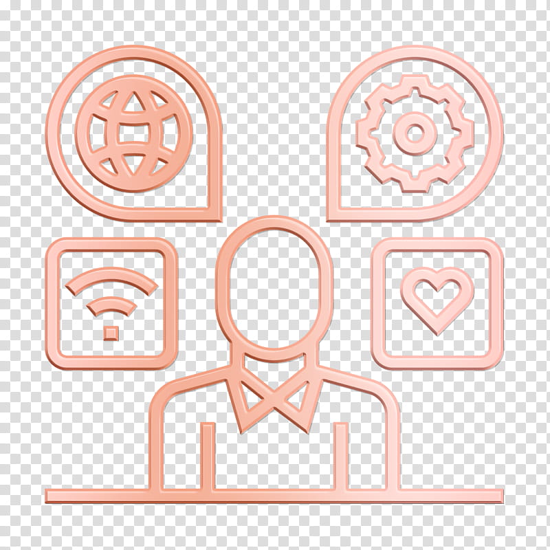 Support icon Social addict icon Application icon, Line transparent background PNG clipart