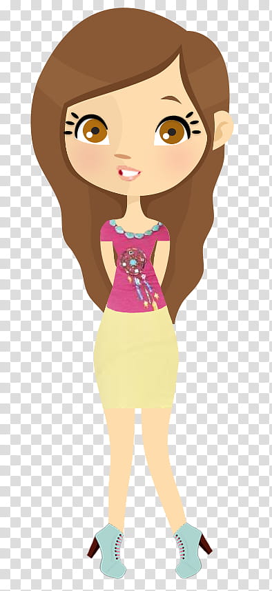 Doll Danna Paola transparent background PNG clipart