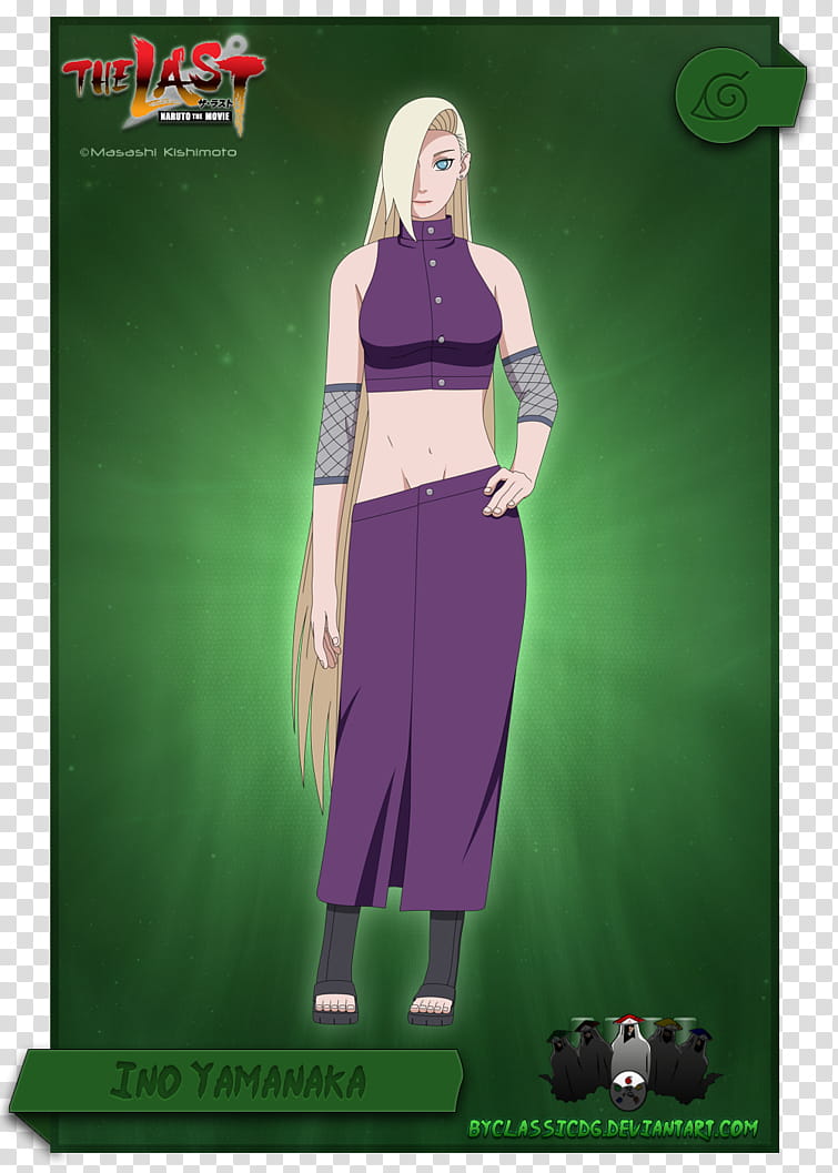 Ino Yamanaka, Ino Yamanaka of Naruto transparent background PNG clipart