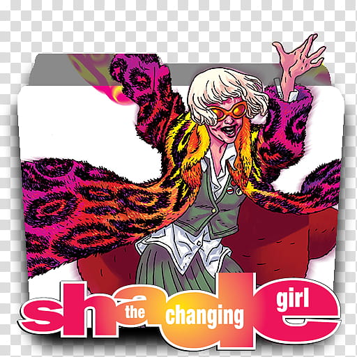 DC Rebirth MEGA Icon v Young Animal, Shade-The-Changing-Girl-v. transparent background PNG clipart