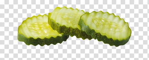 Rad , sliced cucumbers transparent background PNG clipart
