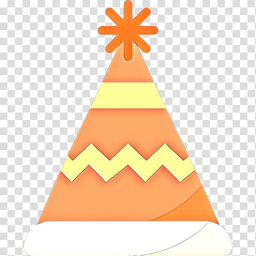 Candy corn, Orange, Cone, Peach, Party Hat transparent background PNG clipart
