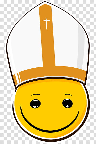 Little Pope Smiley transparent background PNG clipart