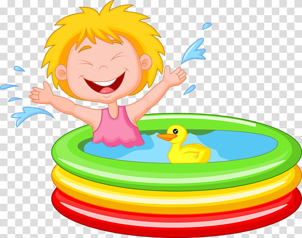 Swimming, Swimming Pools, Child, Yellow, Play, Line, Recreation, Smile transparent background PNG clipart