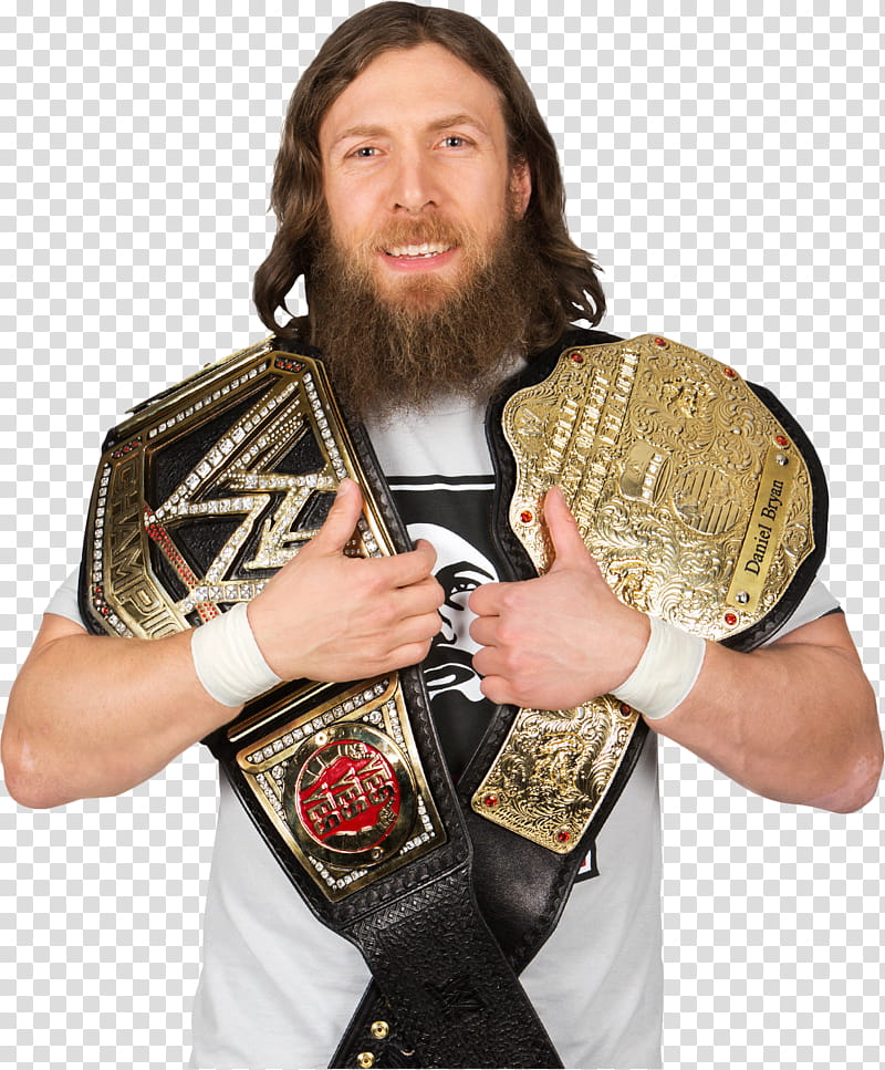 Daniel Bryan WWE World Heavyweight Champion transparent background PNG clipart