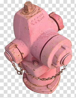 Pink, pink fire hydrant transparent background PNG clipart