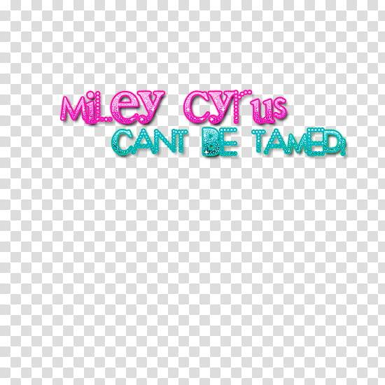 Miley Cyrus text, Miley Cyrus cant be tamed! text overlay transparent background PNG clipart