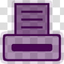 Vio for XP, purple printer illustration transparent background PNG clipart