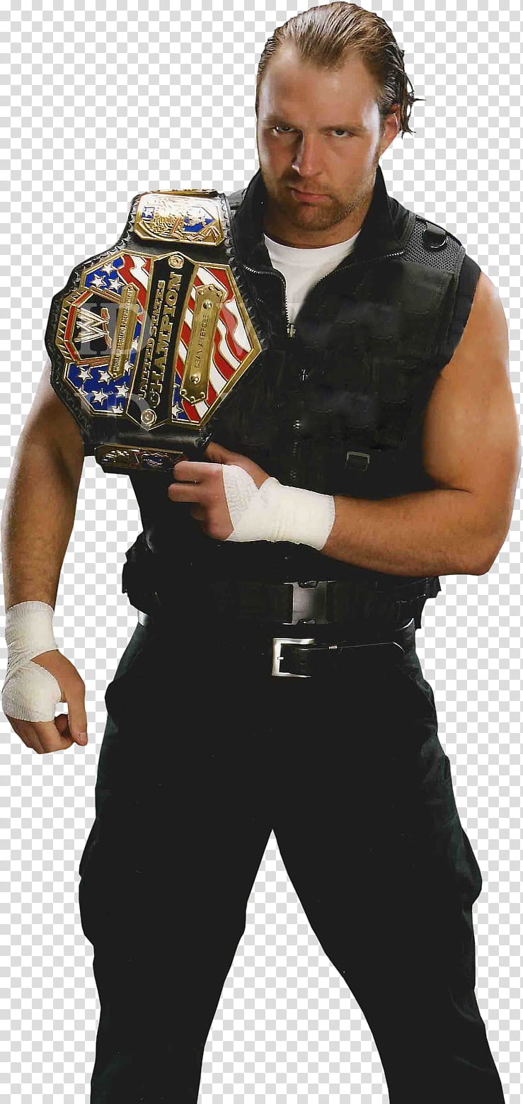 Dean Ambrose USA Champion transparent background PNG clipart