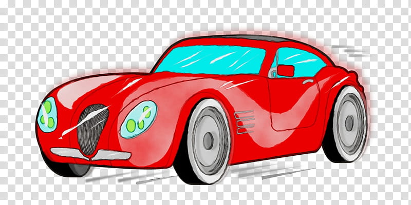 Classic Car, Watercolor, Paint, Wet Ink, Sports Car, Ferrari Spa, Auto Racing, Vehicle transparent background PNG clipart
