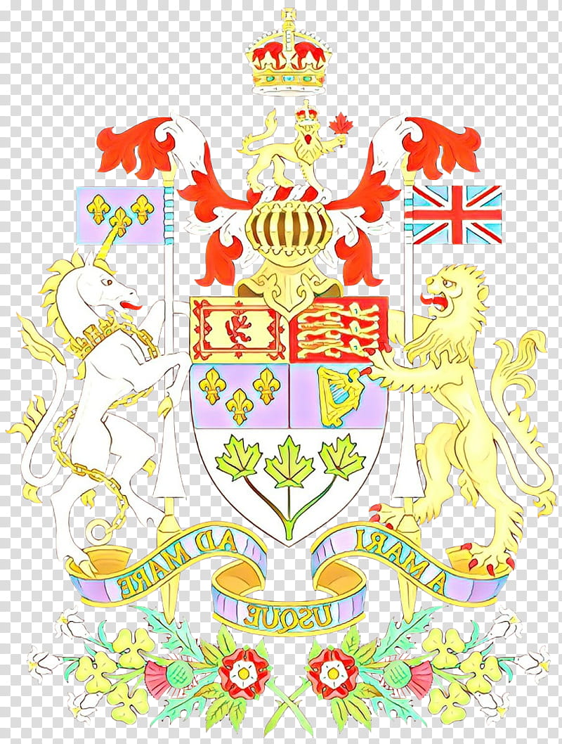 Silver, Arms Of Canada, Coat Of Arms, Coin, Sixpence, United Kingdom, Mari Usque Ad Mare, 50cent Piece transparent background PNG clipart