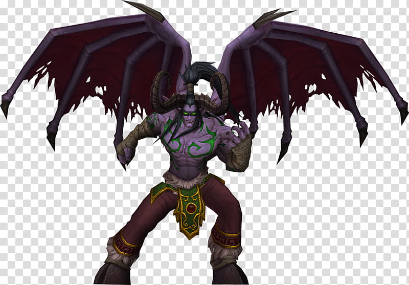 Illidan Stormrage, Illidan Stormrage New Model character transparent background PNG clipart