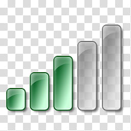 Vista RTM WOW Icon , Wave Fair, three green battery bars left from  icon transparent background PNG clipart
