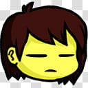 Frisk Undertale BattleBlock Theater Custom Head transparent background PNG clipart