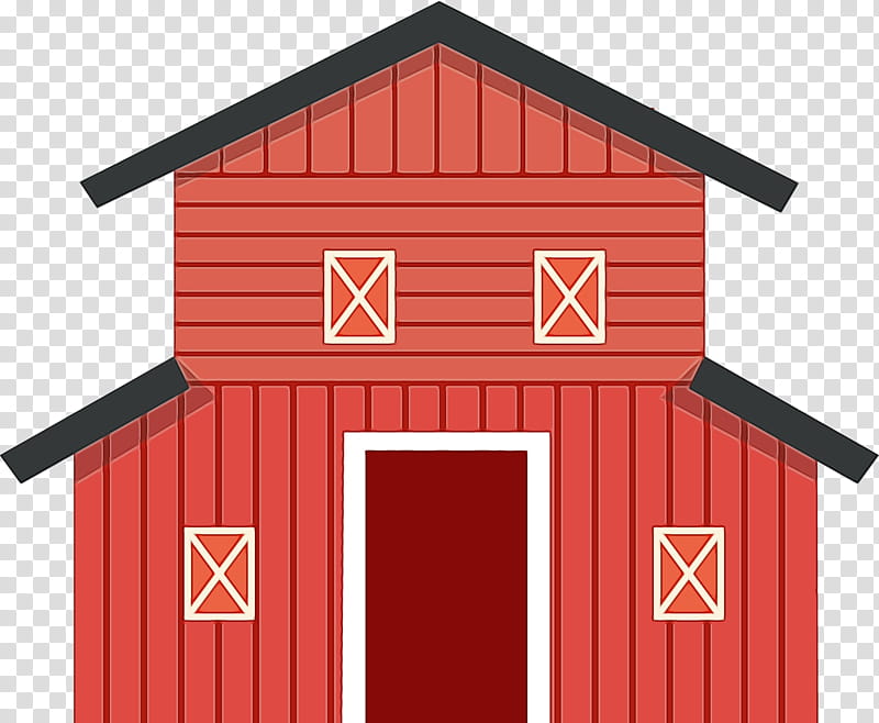 Warehouse, Watercolor, Paint, Wet Ink, Barn, Computer Icons, Granary, Building transparent background PNG clipart