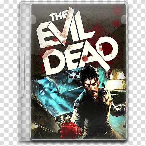 Movie Icon Mega , The Evil Dead, The Evil Dead DVD cover transparent background PNG clipart