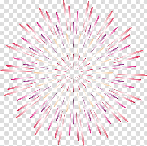Firecracker Chinese New Year, Fireworks, Color, Pink, Line, Magenta, Sky, Circle transparent background PNG clipart
