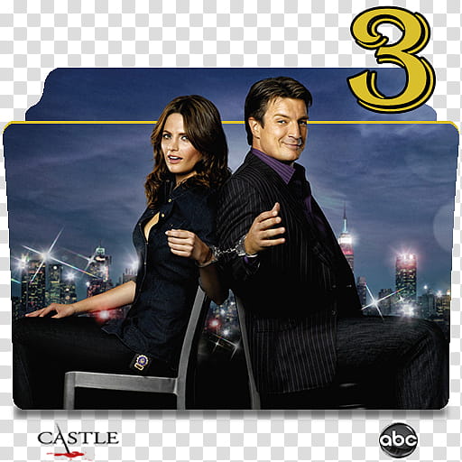 Castle series and season folder icon, Castle S ( transparent background PNG clipart