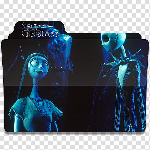 Disney Movies Icon Folder Pack, The Nightmare Before Christmas transparent background PNG clipart