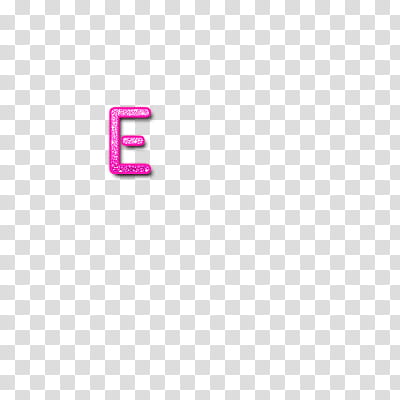 abecedario, pink letter e transparent background PNG clipart