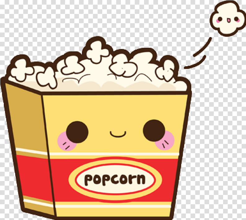 Popcorn, Drawing, Kawaii, Caramel Corn, Food, Cuteness, Corn Nut, Kawai Musical Instruments transparent background PNG clipart