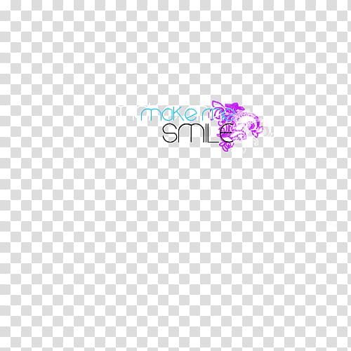 text, white and purple make me smile text transparent background PNG clipart