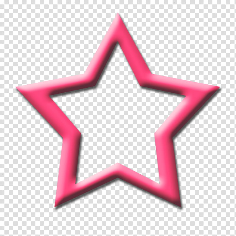 Hearts and Stars s, pink star transparent background PNG clipart
