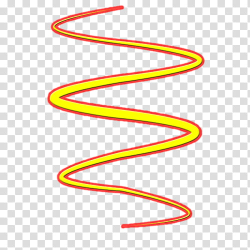 spirala  fios de luz, yellow and red line transparent background PNG clipart