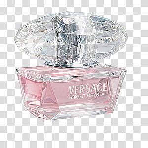 Versace Bright Crystal fragrance bottle transparent background PNG clipart