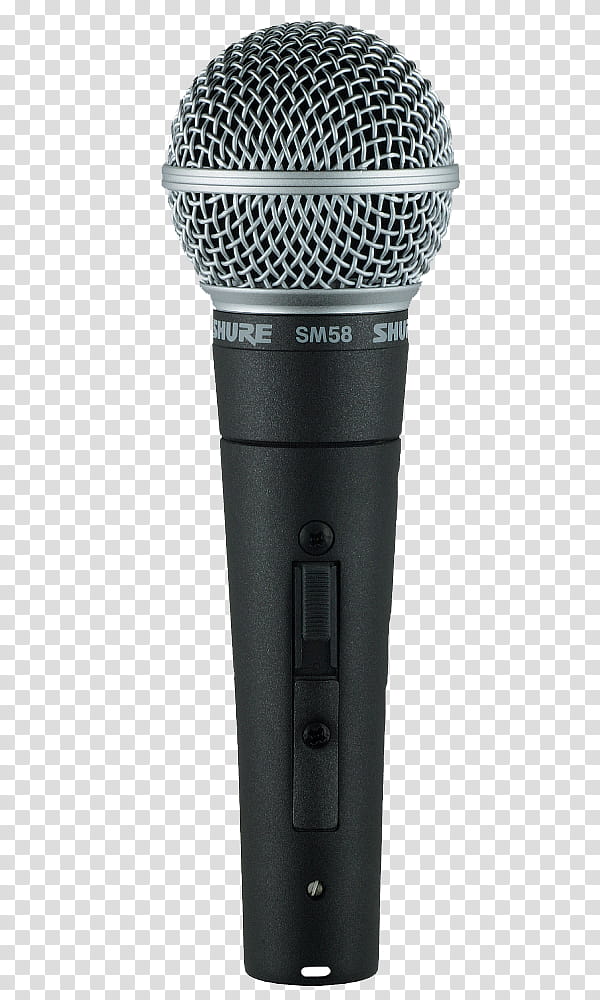 Microfonos, black and gray wireless microphone transparent background PNG clipart