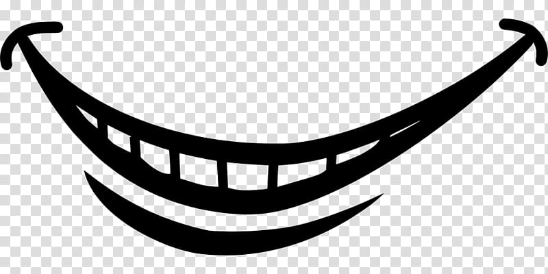 Mouth, Smile, Laughter, Drawing, Emoticon, Blackandwhite, Logo ...