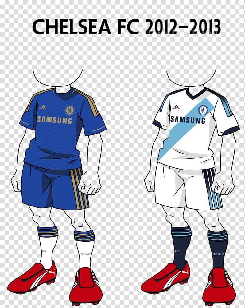 InazumaEleven Kits: Chelsea FC - transparent background PNG clipart