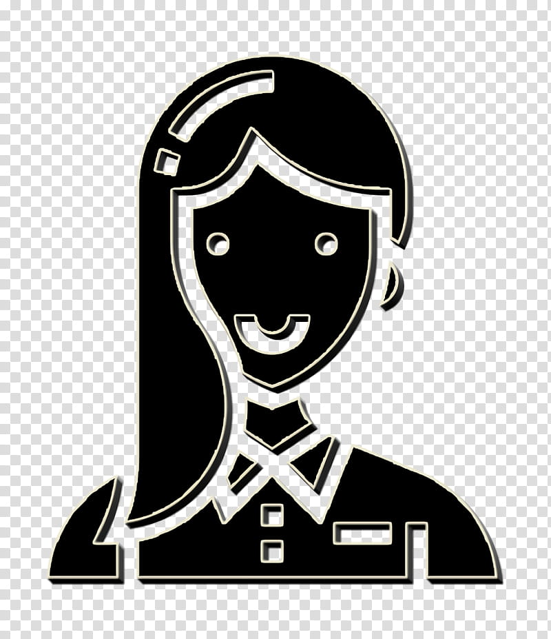 Owner Icon Careers Women Icon Entrepeneur Icon Cartoon