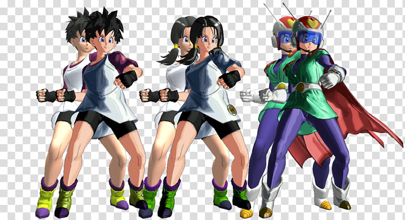 Videl from Dragon Ball XenoVerse XPS, anime characters illustration transparent background PNG clipart