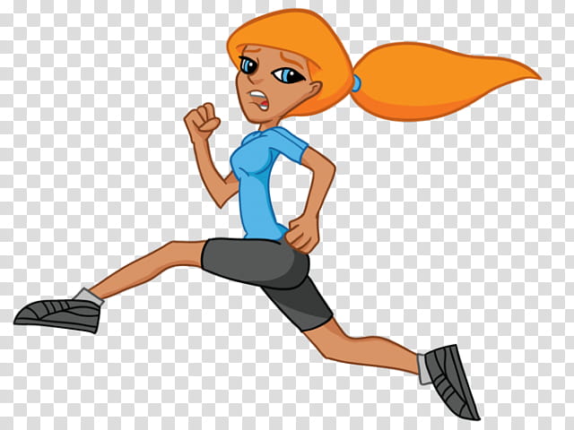 Girl, Cartoon, Woman, Logo, Running, Boy, Female, Arm transparent background PNG clipart