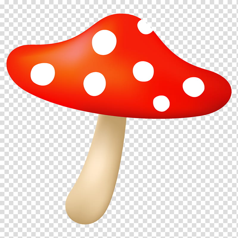 Polka dot, Mushroom, Red transparent background PNG clipart