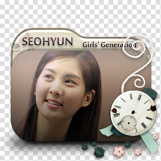 Seohyun Birthday Folder Icon ,  transparent background PNG clipart