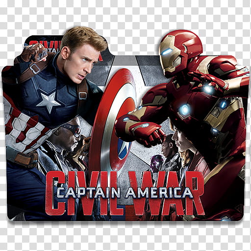 MCU Phase Three Folder Icon , Captain America Civil War () transparent background PNG clipart
